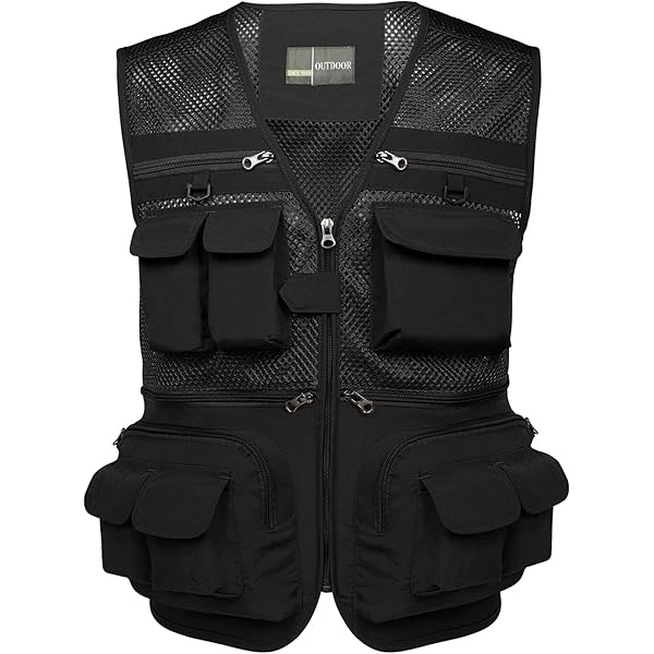 【CALEE】MULTI FUNCTION RIPSTOP MESH VEST Carhartt High-Visibility Mesh Multi-Pocket Vest 169695 : 4imprint.com
